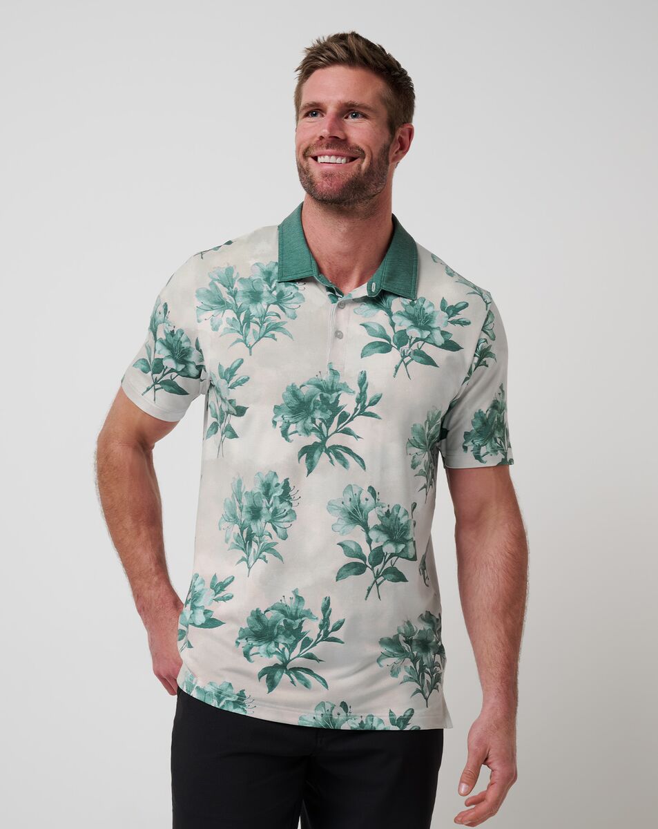 OFTY FEATHERWEIGHT MAGNOLIA GOLF POLO SHIRT 0